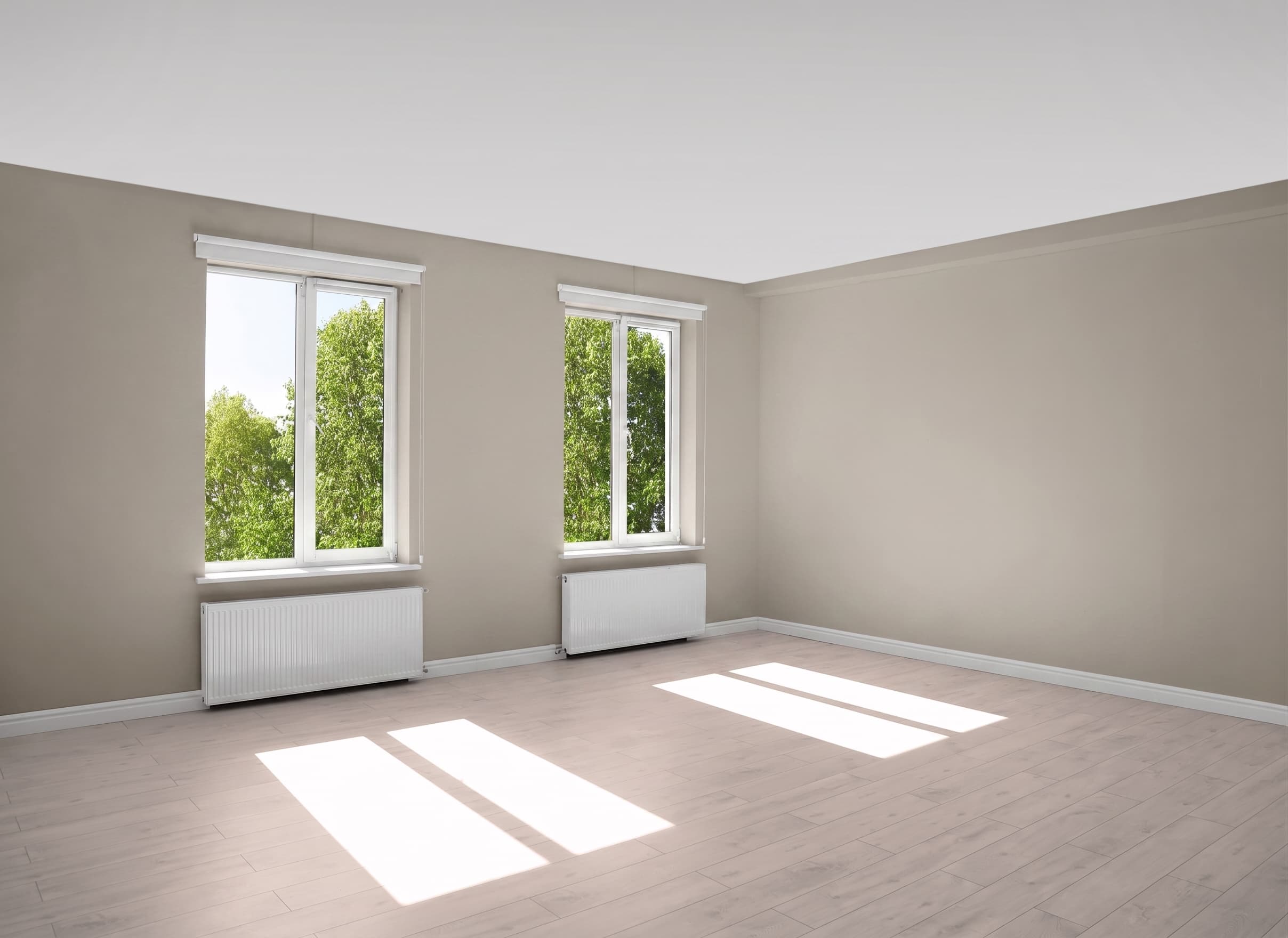 Wall Paint: real Roomova render (after)