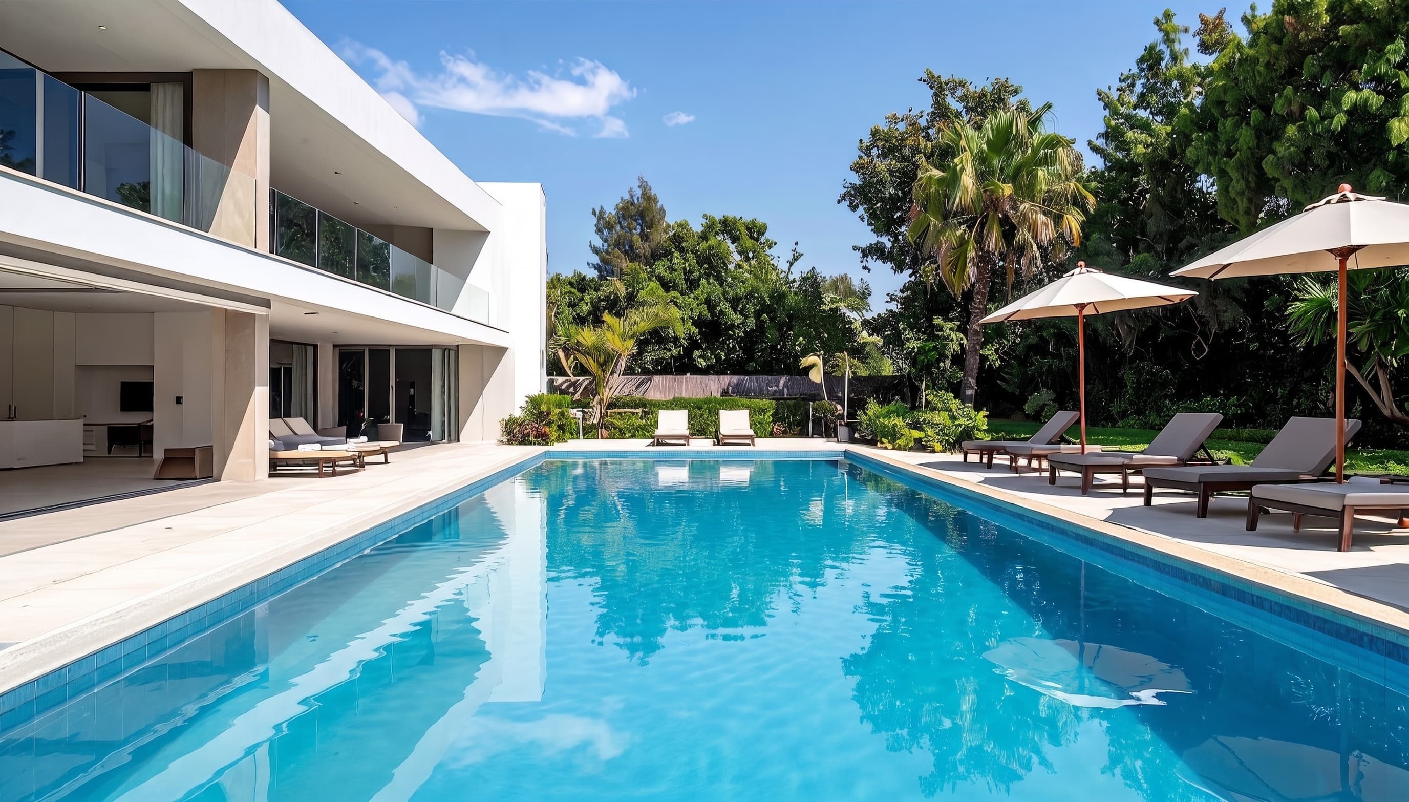 Pool Water: exemple de rendu Roomova
